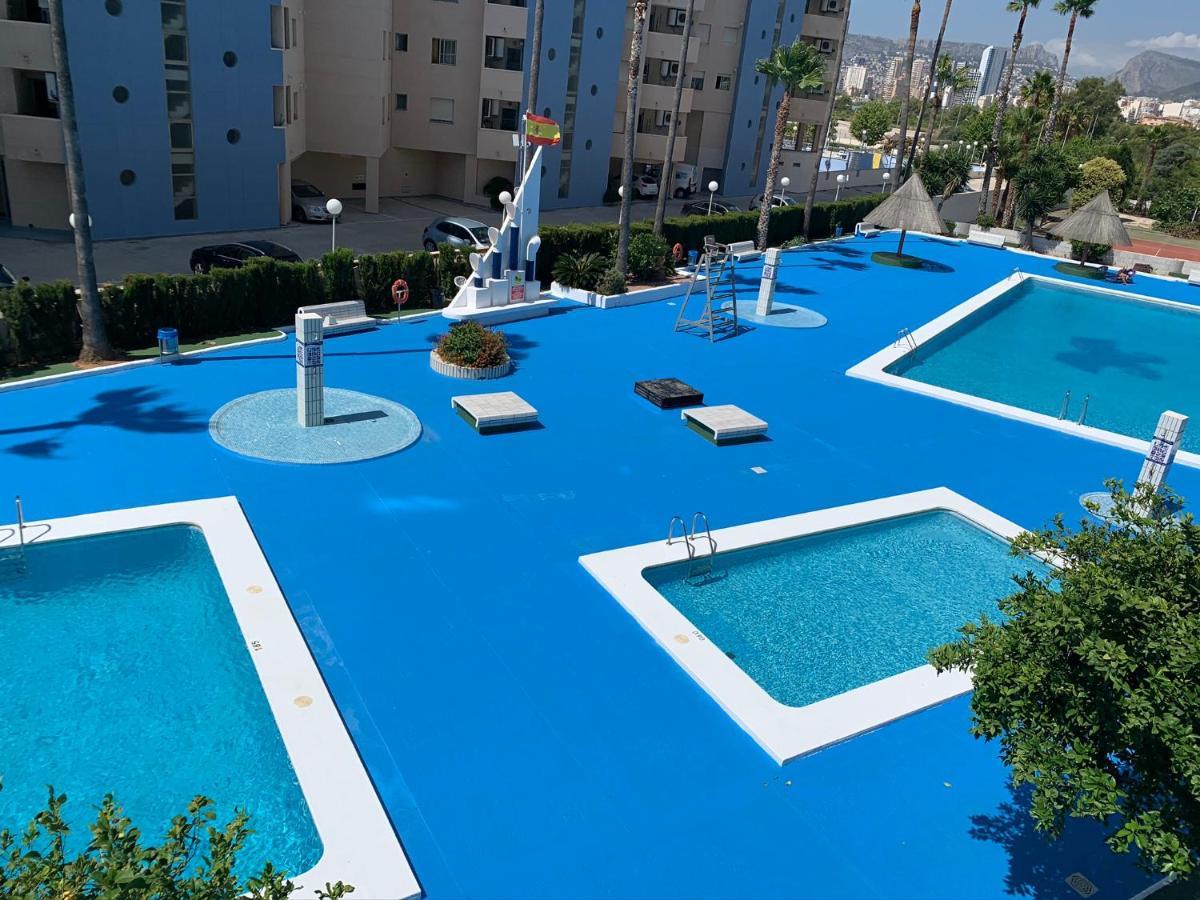 Service Apart Lazaro - Apartamentos Aguamarina 13 カルプ エクステリア 写真